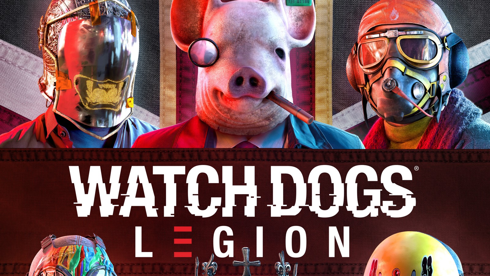 Watch dogs legion - season 1 (watch dogs legion, video game, watch dogs 3, mask)