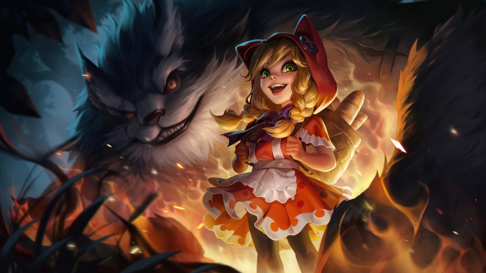 Скачать обои lol wild rift, league of legends wild rift, видеоигра, lol, league of legends