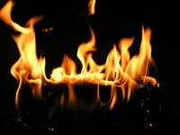 flame, fire, heat, darkness, texture mapping wallpaper