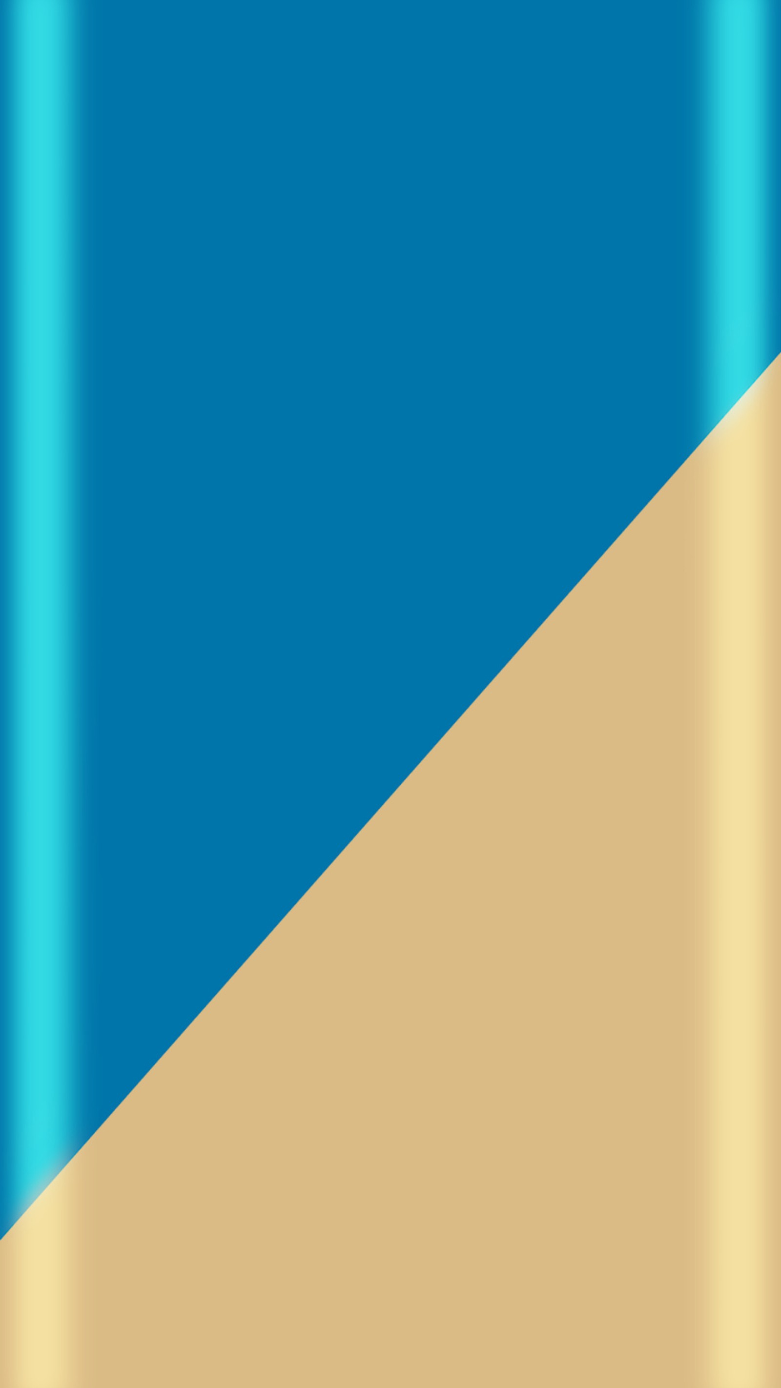 Um close de um celular com um fundo azul e dourado (design de beleza, azul, estilo de borda, ouro, super)