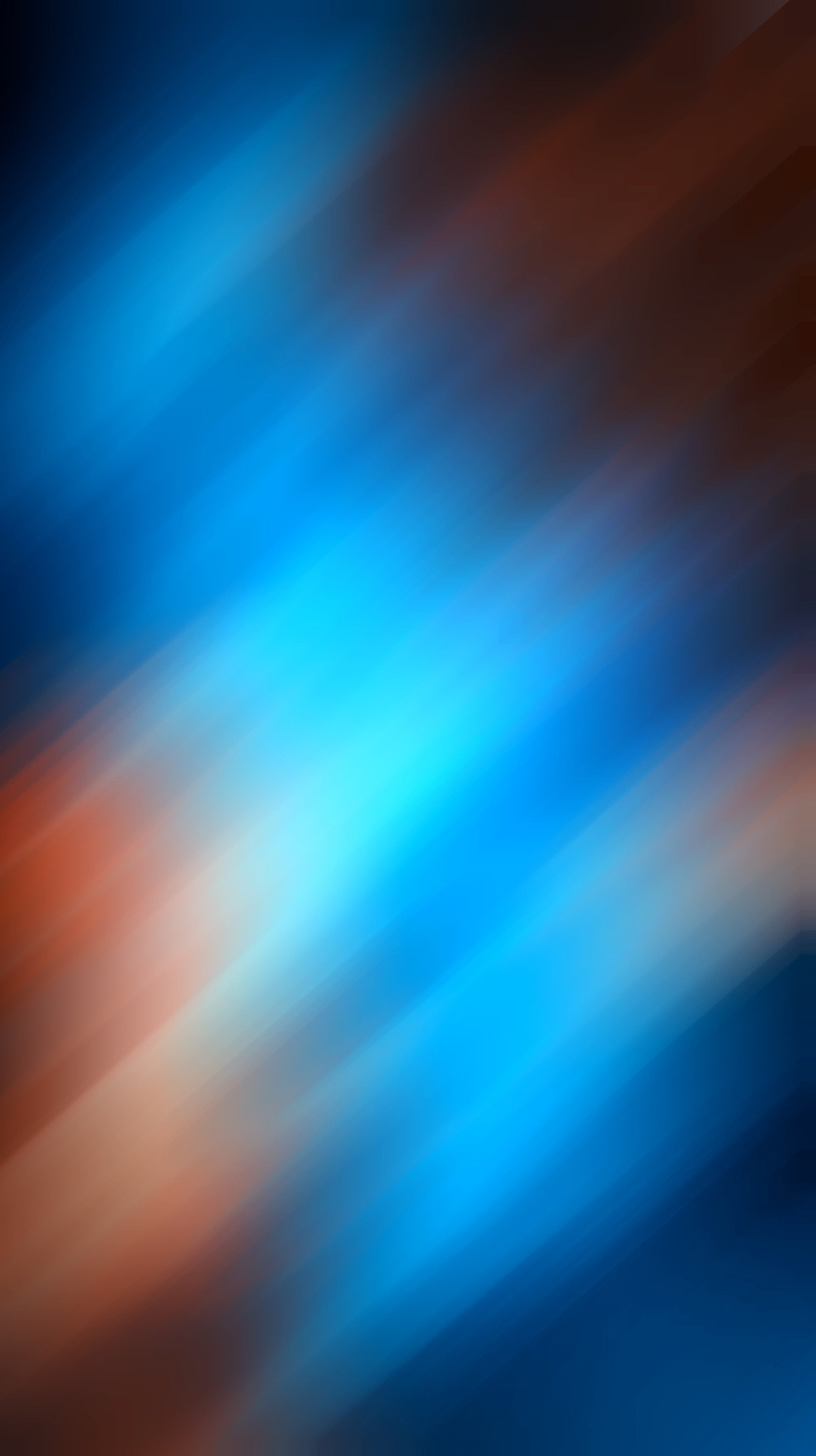 Verschwommenes bild eines blauen und orangefarbenen hintergrunds mit einem verschwommenen bild einer person (abstrakt, blau, unschärfe, farbe, rot)