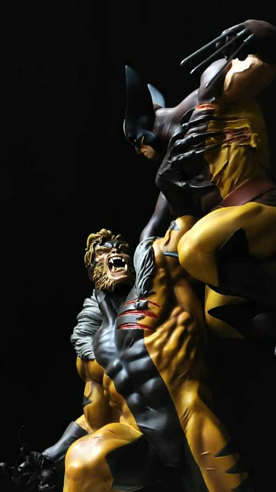 cómic, cómics, marvel, hombres, sabretooth