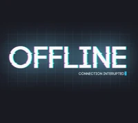 Offline: Connection Interrupted - A Humorous Glitchy Reminder