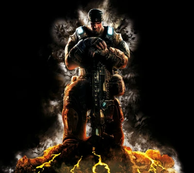 Marcus Fenix: Der Unbarmherzige Krieger von Gears of War