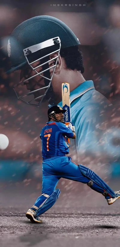 fã do dhoni, cricket indiano