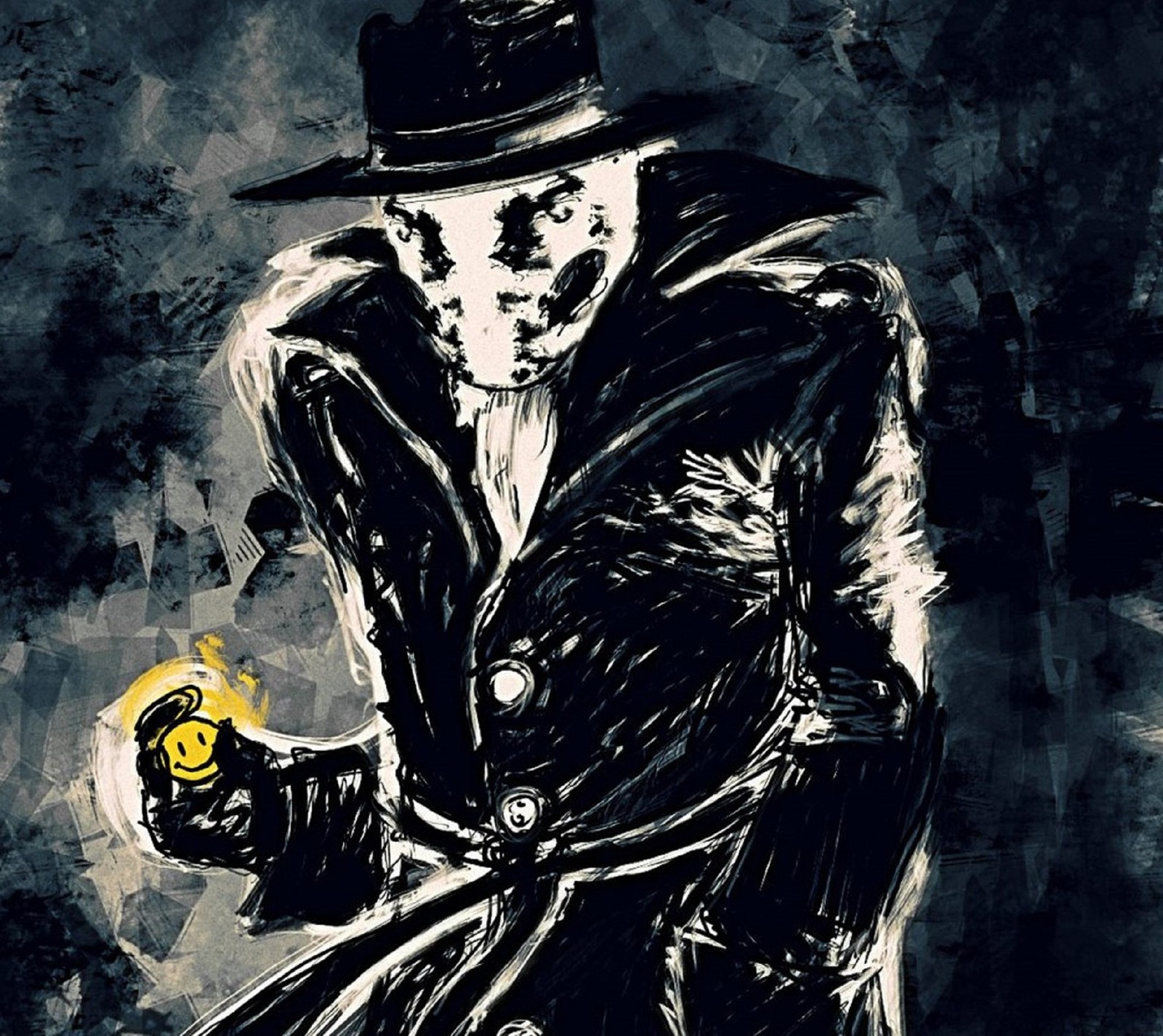 comic, rorschach, watchmen Download Wallpaper