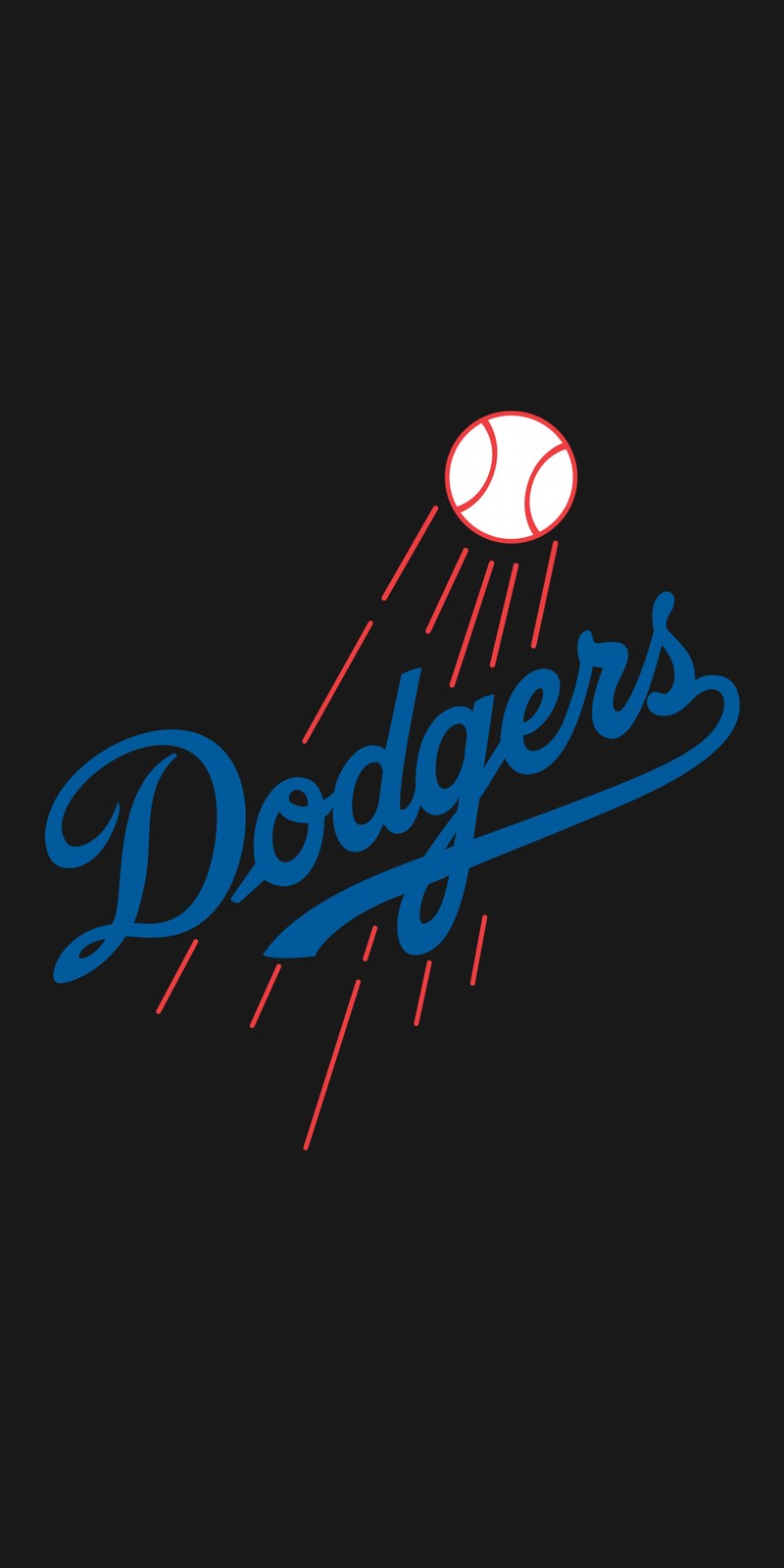 Изображение бейсбольного мяча с надписью dodgers (ла, la, доджеры, dodgers, mlb)