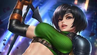 yuffie kisaragi, final fantasy 7, remake intergrade, video game, final fantasy vii wallpaper