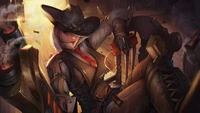 Ashe: The Deadly Gunslinger of Overwatch