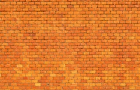 Motif de mur en briques orange texturé