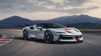 Ferrari SF90 XX Stradale: A Sleek Masterpiece on the Track