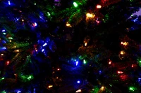 christmas day, christmas lights, blue, light, tree wallpaper