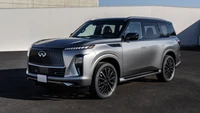 Download infiniti qx80, 2025, luxury suv, cars, 4k wallpaper for free