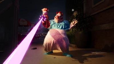 Killer-Klowns aus dem Weltraum: Clown mit Laserpistole