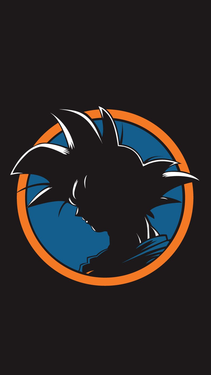 Baixar papel de parede preto, goku