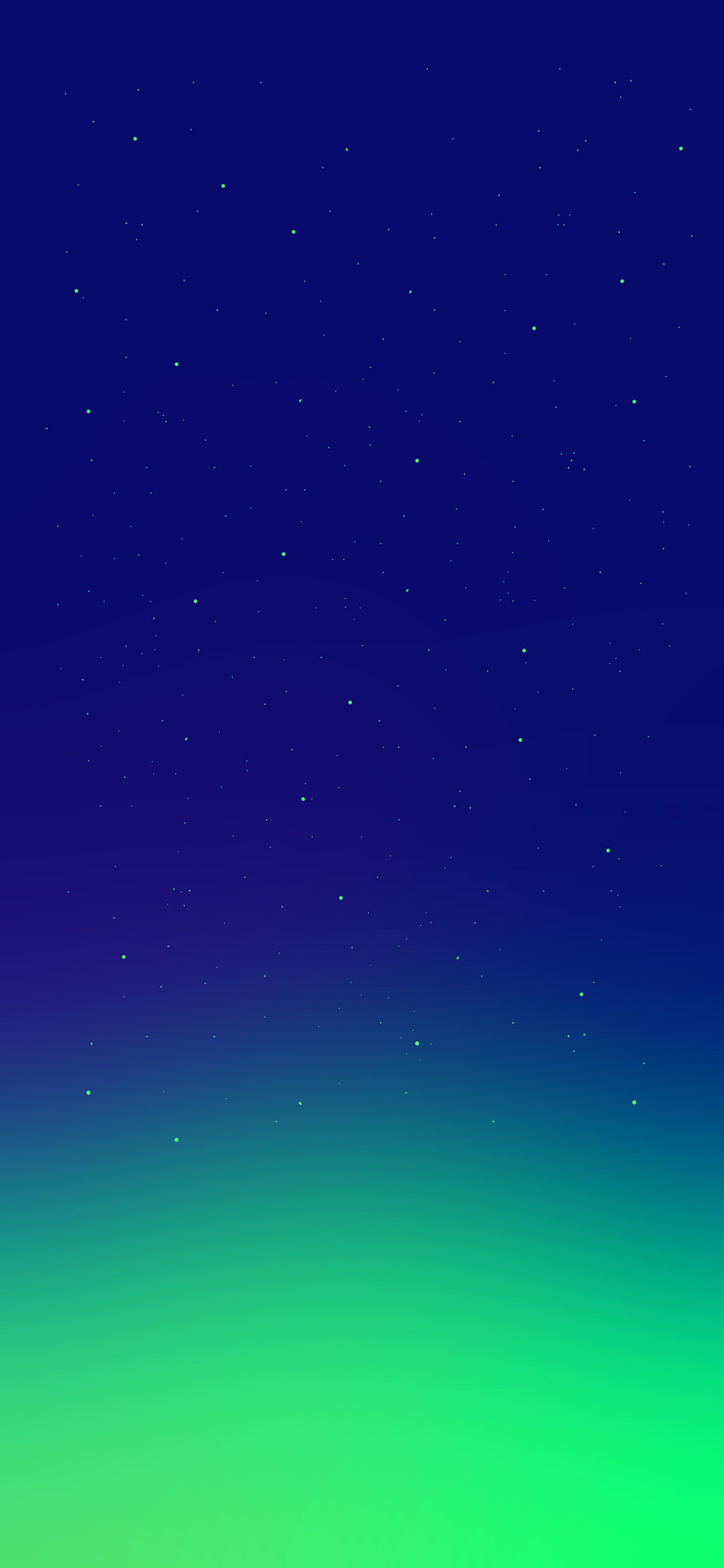 Arafed image of a green and blue sky with stars (stars, sky, galaxy, space, night)