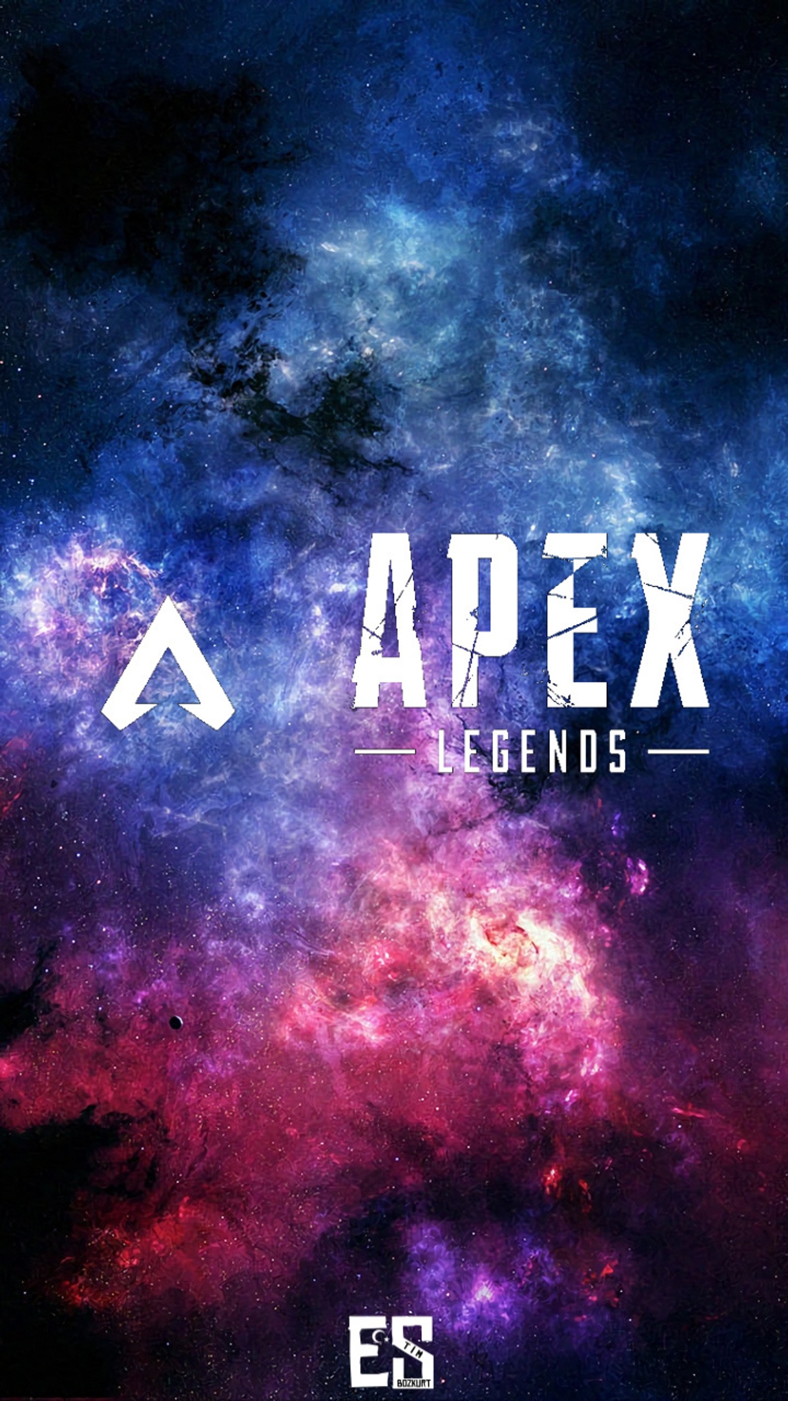 A picture of a space themed wallpaper with the words apexx legends (space, apex, legends, ea, games)