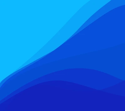 Abstract Blue Waves