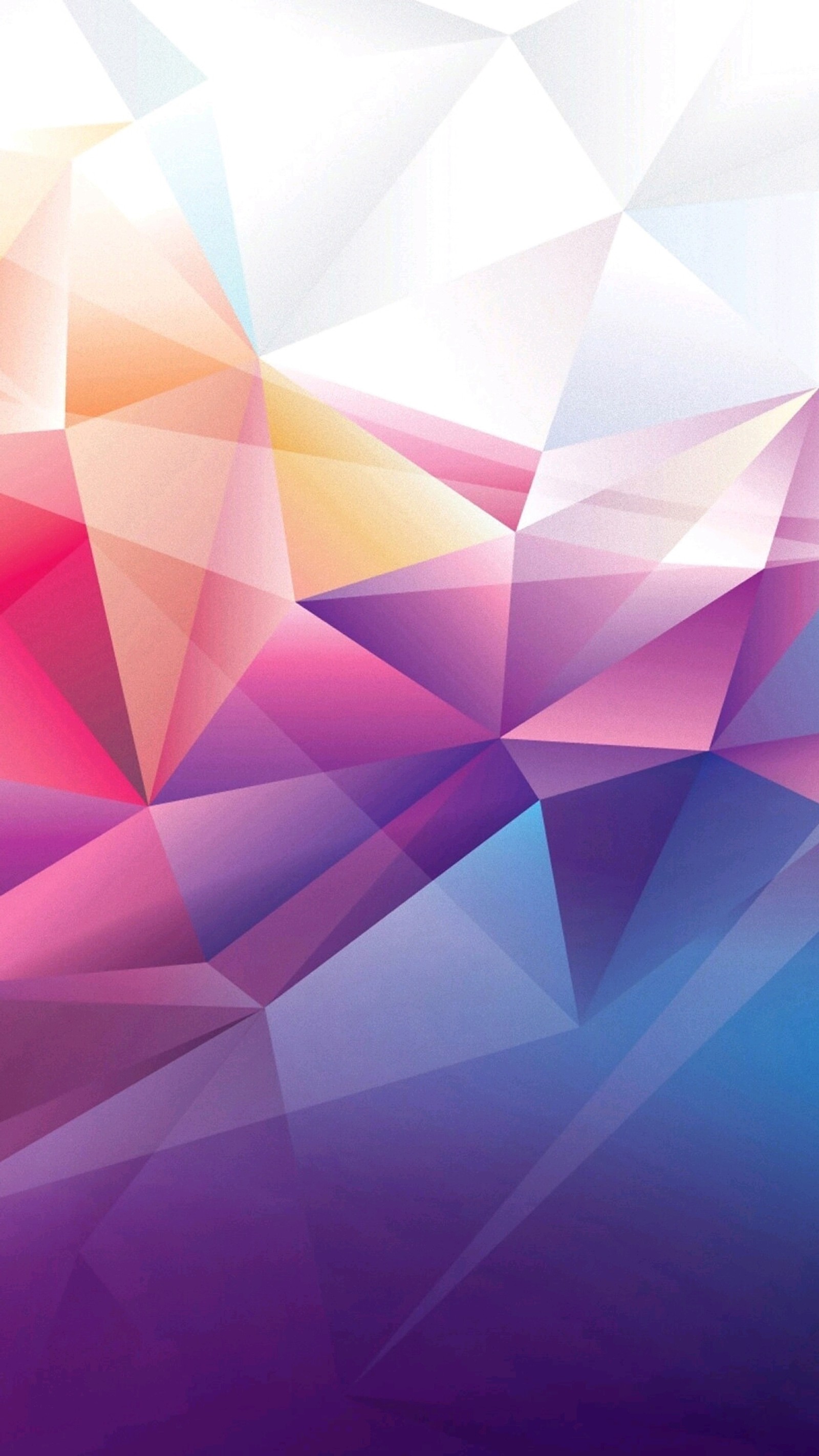 Abstract background with triangles and a pink and blue design (abstract, hd)