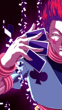 Neon Gambler : Un personnage frappant de Hunter x Hunter