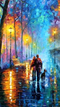 couple, love, romantic, walk