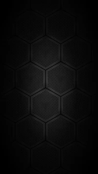 Patrón hexagonal monocromático en simetría oscura