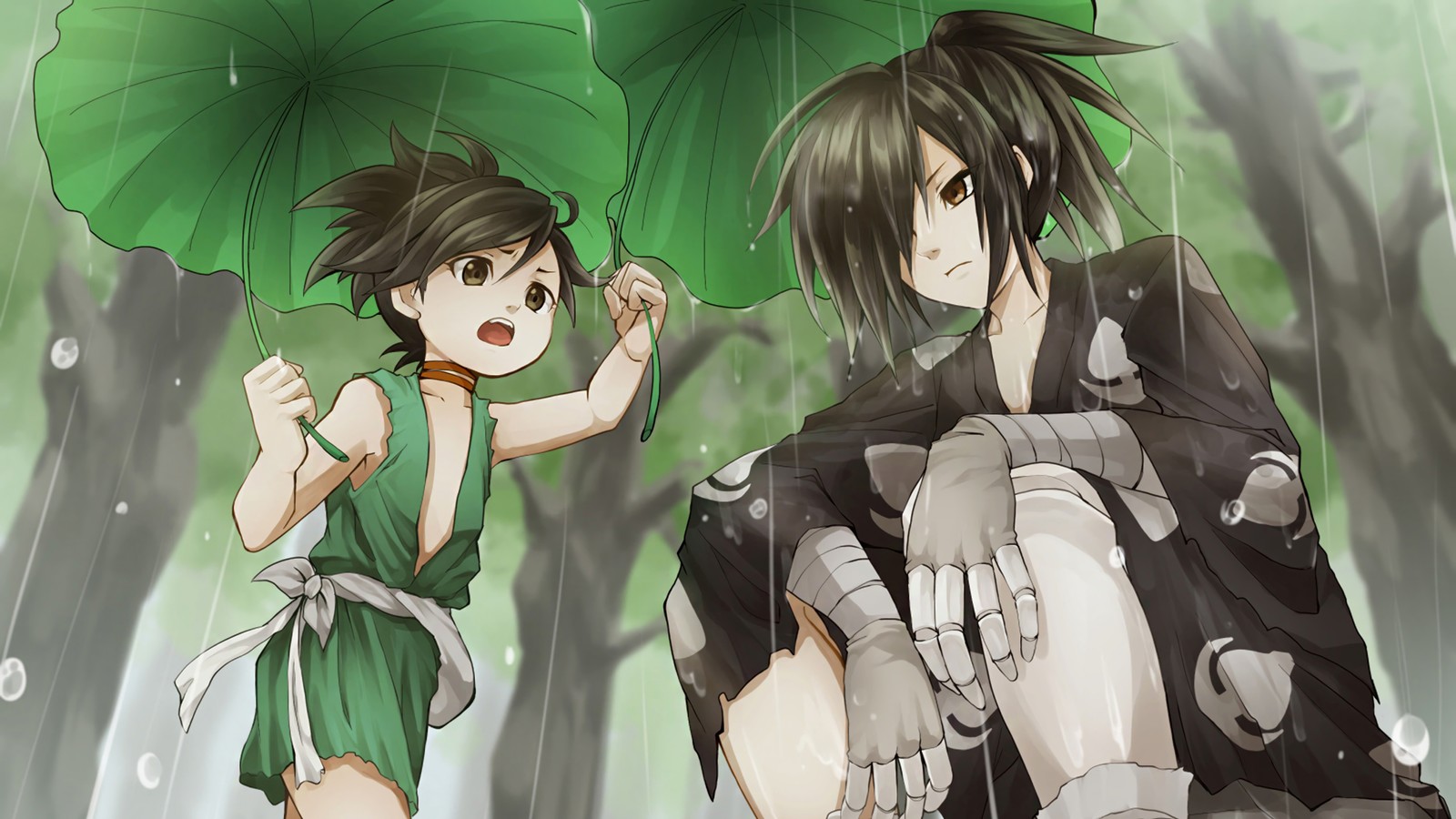 Скачать обои доро аниме, dororo anime, аниме, anime, хякимару