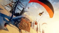 Extreme Sports Adventure in a Snowy Open World