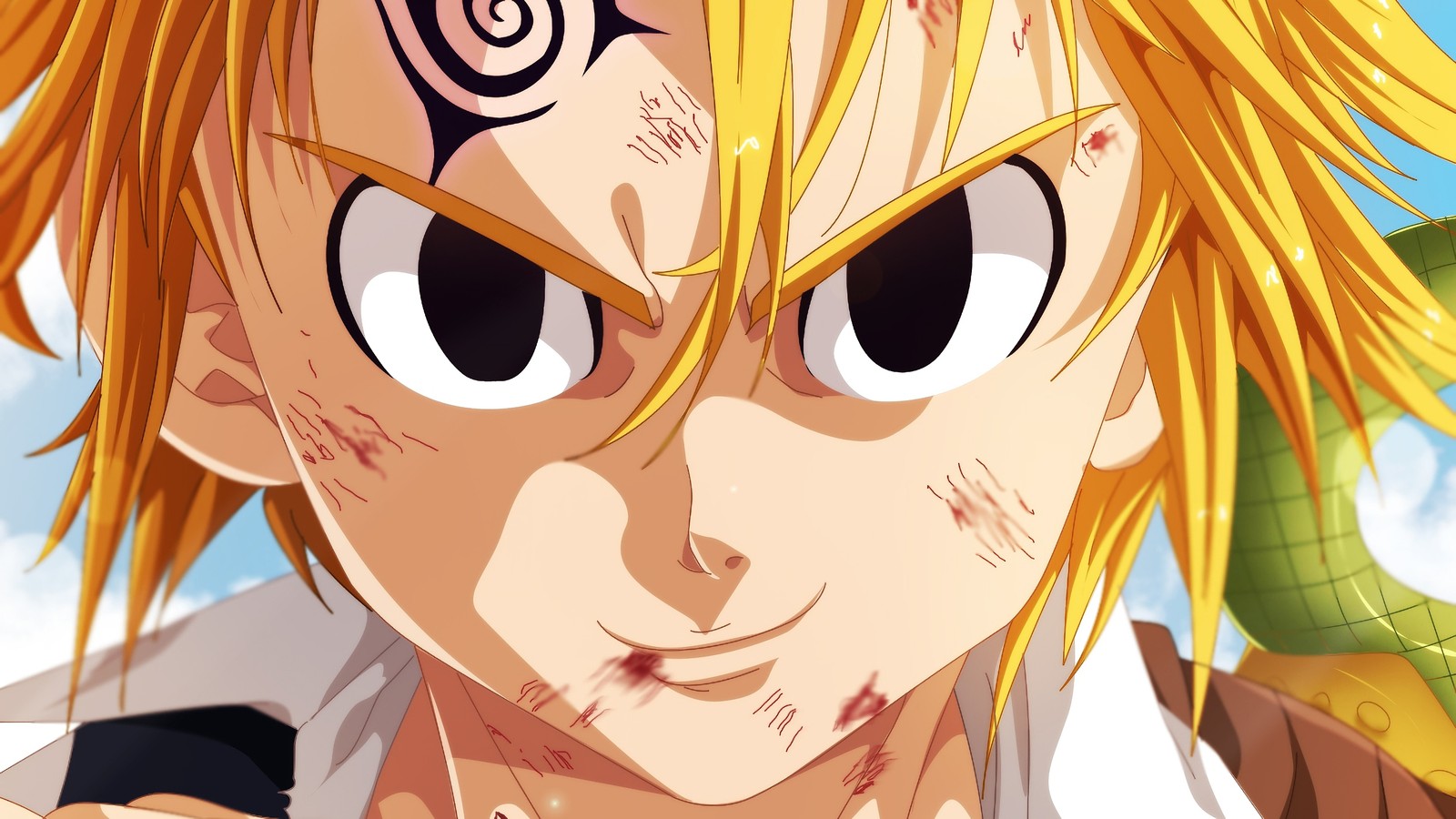 Lade dämonenmarkierung, nanatsu no taizai, die sieben todsünden, the seven deadly sins, anime Hintergrund herunter