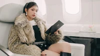 Leeseo of IVE Exudes Elegance in a Luxe Airplane Setting