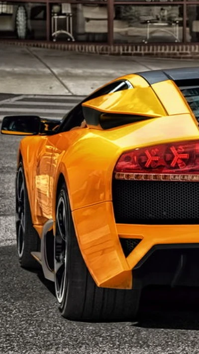 incroyable, voiture, lamborghini