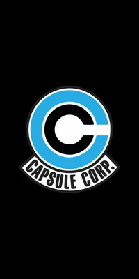 Logotipo da Capsule Corp - Papel de parede Dragon Ball Z