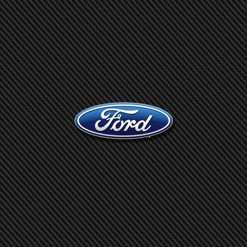 Крупный план логотипа ford на черном фоне (ford, логотип)