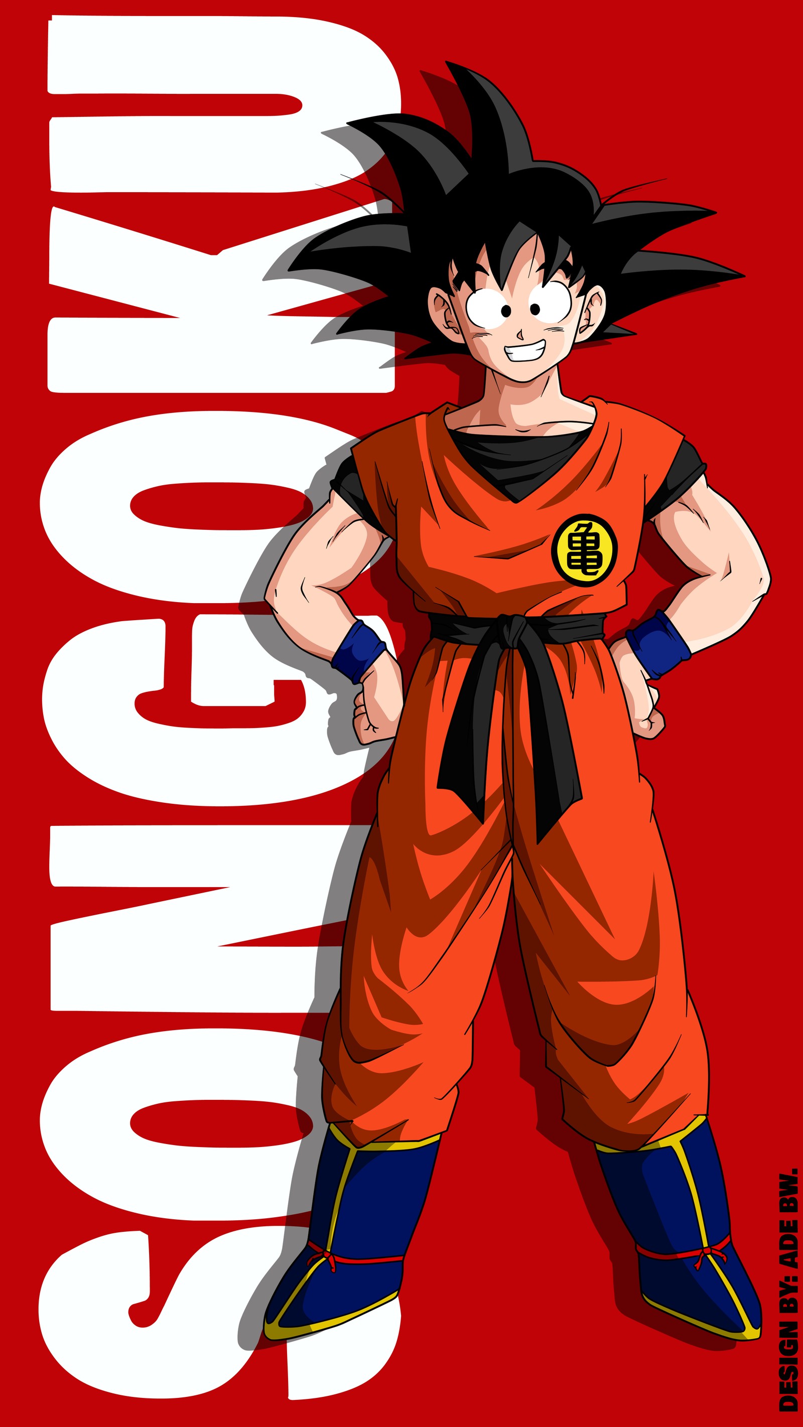 Скачать обои аниме, anime, мяч, дракон, goku