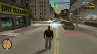 Städtische Straßenszene in Grand Theft Auto