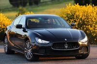 Maserati Quattroporte élégant, dégageant luxe et performance