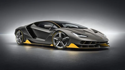 Lamborghini Centenario: Смелое слияние дизайна и производительности в превосходстве суперкаров.