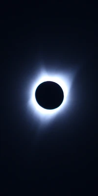 Solar Eclipse Illuminated by Apple's iPhone X