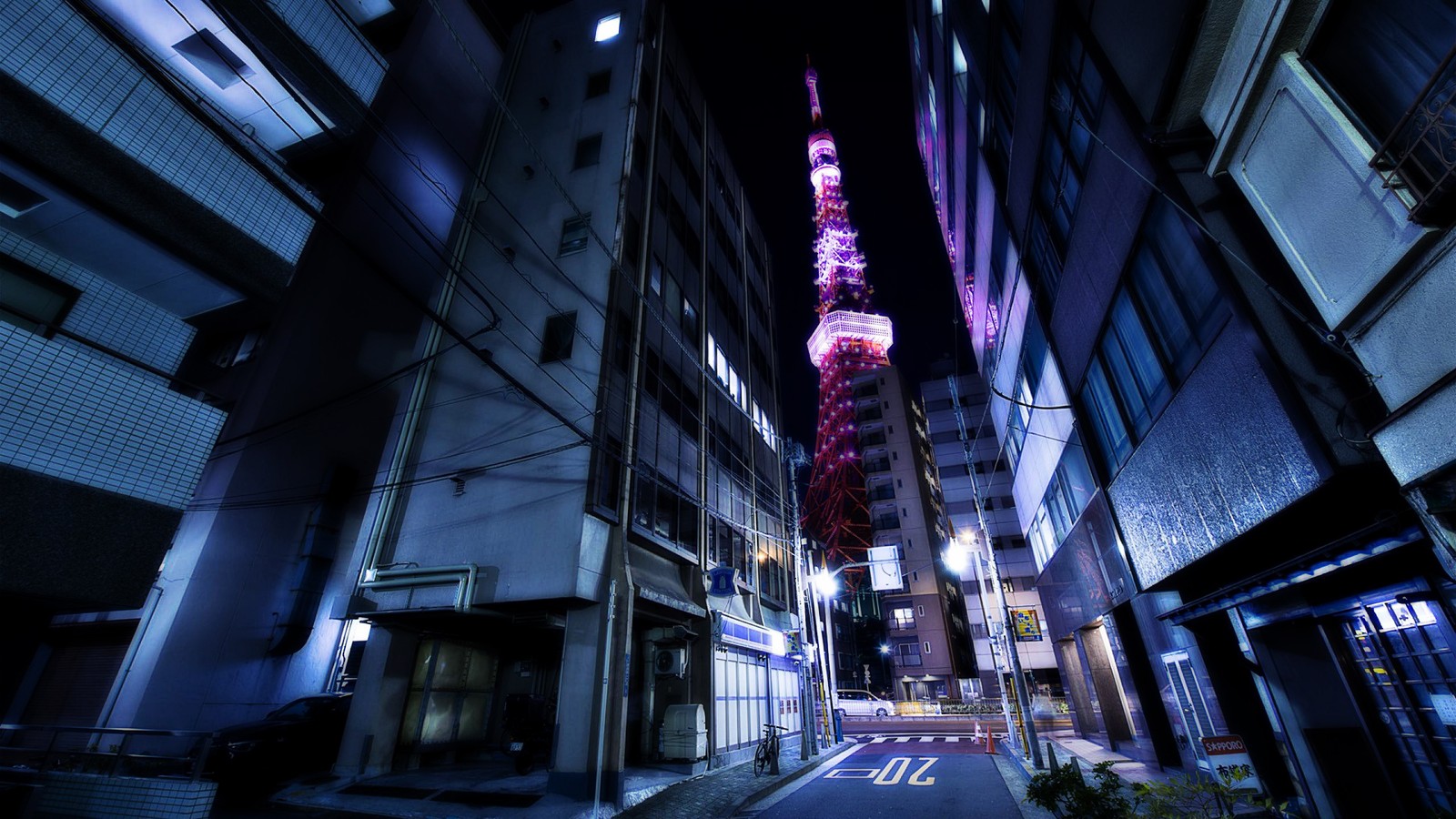 Descargar fondo de pantalla torre de tokio, tokyo tower, metrópolis, arquitectura, ciudad