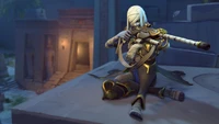 Ana as a Pharaoh: Halloween Skin from Overwatch