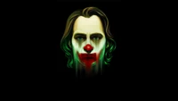 Artistic Portrayal of the Joker from the 2019 Film