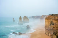 corpo de água, mar, costa, água, penhasco