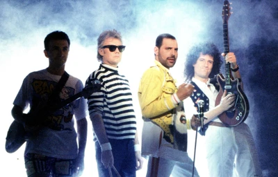 Queen live: Ikonische Musiker in ihrem Element