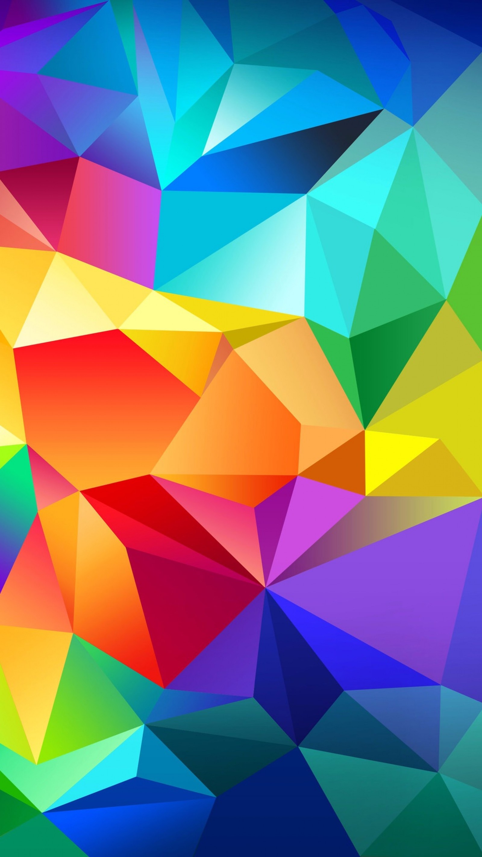 A close up of a colorful abstract background with triangles (colorfulness, pattern, graphic design, triangle, design)