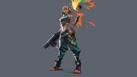 Raze: Explosive Duelist from Valorant with a Colorful Twist