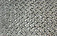 Textured Metal Surface with Diamond Pattern