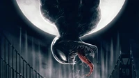 Venom: O simbiótico sinistro sob a luz da lua