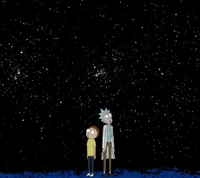 hd, hq, morty, rick, rick and morty wallpaper