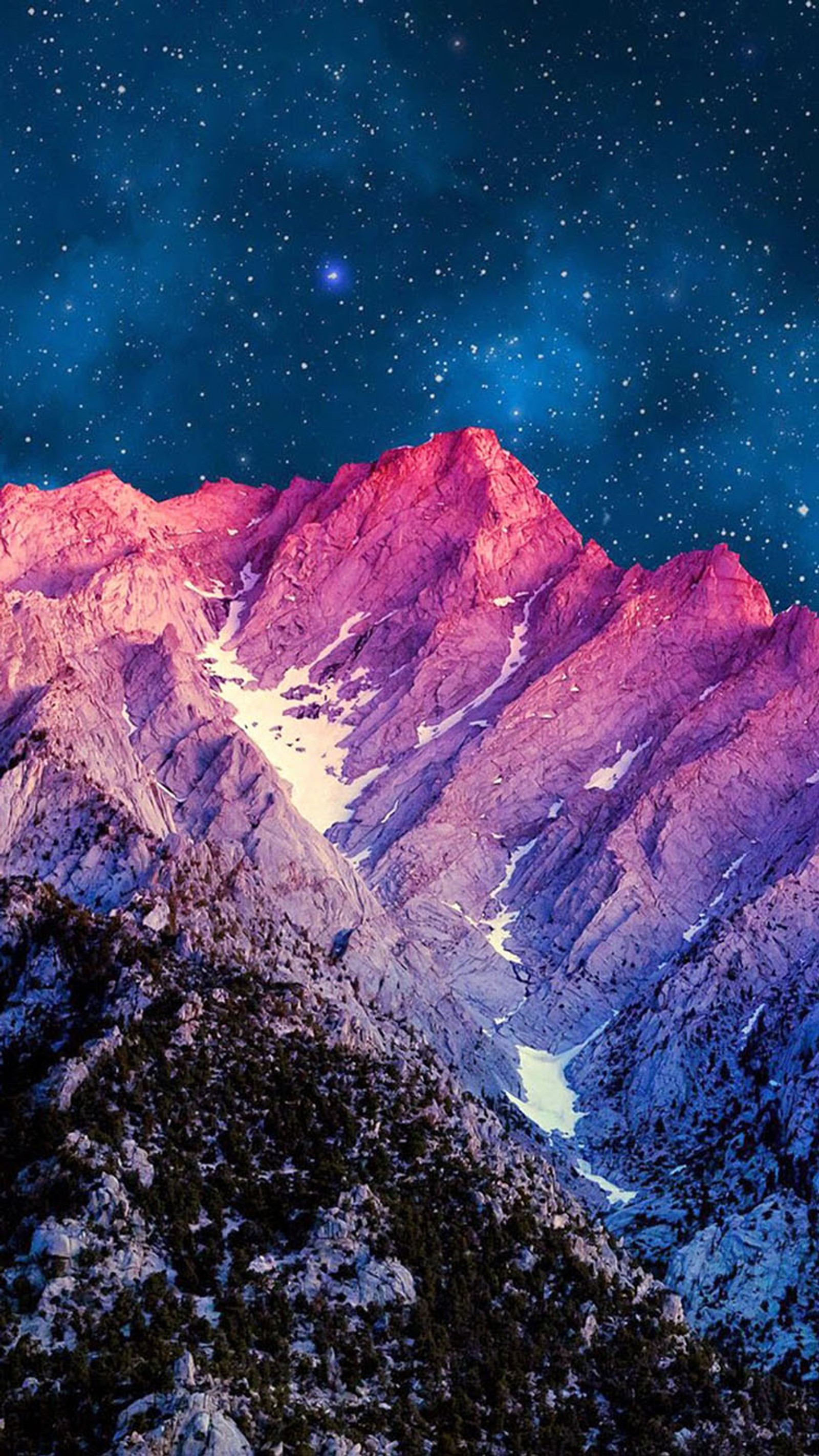 illustrated, mountains Download Wallpaper