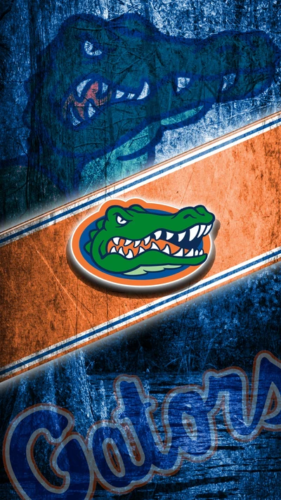 bleu, floride, football, alligators, orange